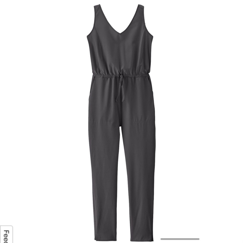 Patagonia Women’s Fleetwith Jumpsuit Ink Black Size Medium NEW